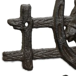 Portemanteau Marron Design Chevaux -Promos Déco Vestiaire Boutique d29fbe446ade4d289080c3cb342238e6