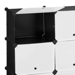 Étagère à Chaussures Blanc Et Noir -Promos Déco Vestiaire Boutique d2f61e4ce24d43dcaa172b2f06c5d17f