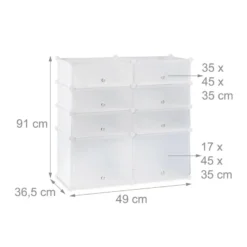 Meuble à Chaussures 8 Compartiments -Promos Déco Vestiaire Boutique d39dc751166148f09563c51ff80fe353