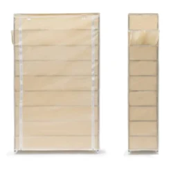 Meuble à Chaussures VALENTIN Tissu Beige -Promos Déco Vestiaire Boutique d3e4eb211c14457985bdaa0157d75829 1