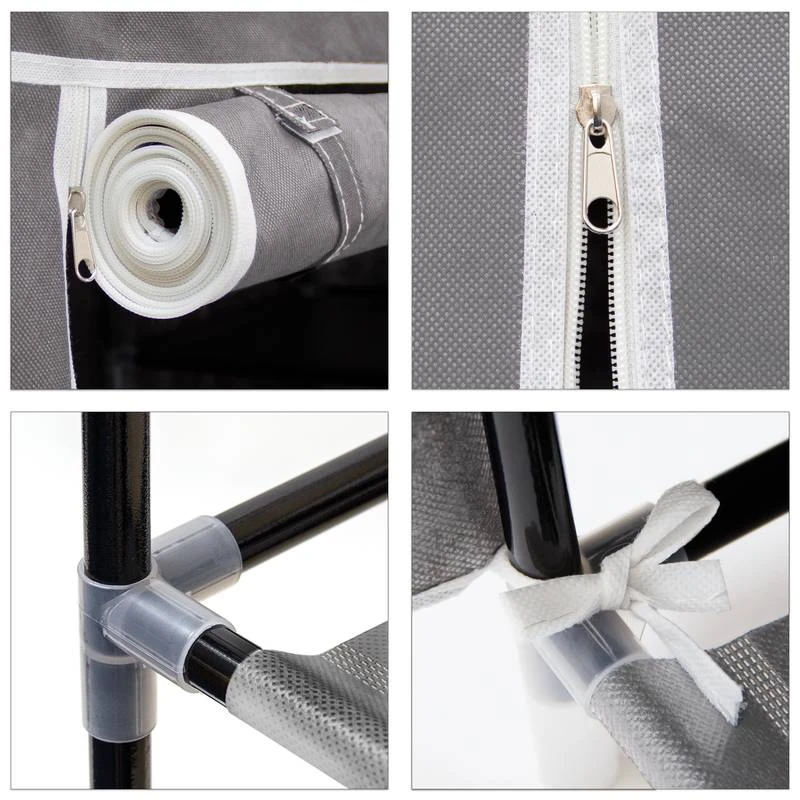 2xArmoire à Chaussures En Tissu Pliante 7 2xArmoire à Chaussures En Tissu Pliante – Image 7