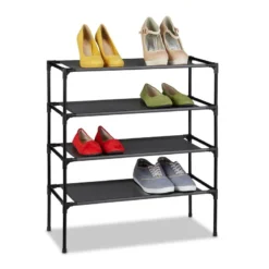 Étagère à Chaussures 4 Niveaux -Promos Déco Vestiaire Boutique d72db872b79c4f229cfa6a0b4962c561