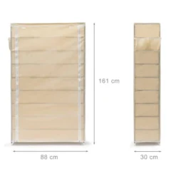 Meuble à Chaussures VALENTIN Tissu -Promos Déco Vestiaire Boutique d7f9b14a4e384e1b9e4f4517a0407680