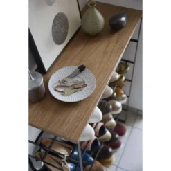 Yamazaki Etagère à Chaussures 5 Niveaux Noir -Promos Déco Vestiaire Boutique d93c546d4563444f891d7f44360b32a5