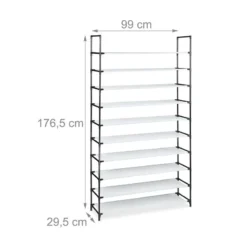 Systéme D'emboîtment étagère Chaussures -Promos Déco Vestiaire Boutique dab3e6d5fc4b483fa3ab6bc3606847ea