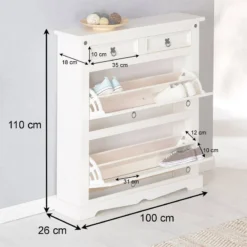 Meuble à Chaussures TEQUILA -Promos Déco Vestiaire Boutique dc0cc582ddd04e7e804b625317abdc7c