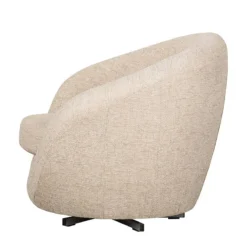 Fauteuil Pivotant Marvin -Promos Déco Vestiaire Boutique drehsessel marvin strukturstoff creme 1756534