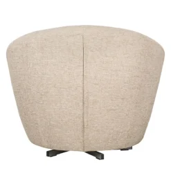 Fauteuil Pivotant Marvin -Promos Déco Vestiaire Boutique drehsessel marvin strukturstoff creme 1756538