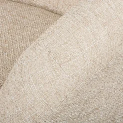 Fauteuil Pivotant Marvin -Promos Déco Vestiaire Boutique drehsessel marvin strukturstoff creme 1756562