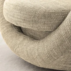 Fauteuil Pivotant Marvin -Promos Déco Vestiaire Boutique drehsessel marvin strukturstoff creme 4904960