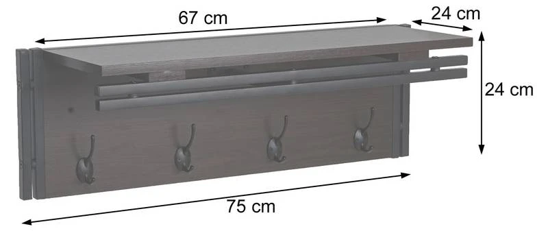 Vestaire Mural HWC-A27 Structure 3D 10 Vestaire Mural HWC-A27 Structure 3D – Image 10