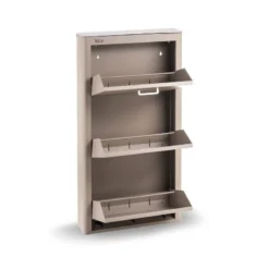 Meuble à Chaussures KIBO 3 Compartiments -Promos Déco Vestiaire Boutique e1fbbd79c4f7423ab408fe95b65113c5