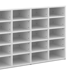 Meuble à Chaussures Lysander Blanc -Promos Déco Vestiaire Boutique e244aa7b8aad402db3adc3b0ca680fb4