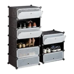 Meuble Chaussures Rangement 10 Casiers -Promos Déco Vestiaire Boutique e327e783fb7940db8fca3bc724cea053