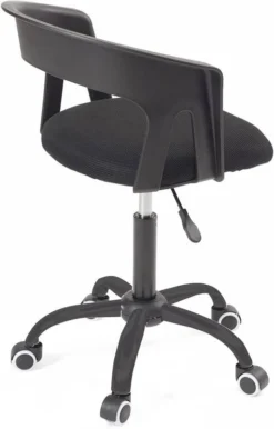 KAYELLES Chaise Bureau AYA (noir Marron) -Promos Déco Vestiaire Boutique e331109bc5ab4954bf978a9847f3f7c9