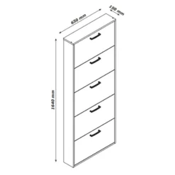 Meuble Chaussures Chêne H.164 Cm - TIDY 17 Meuble Chaussures Chêne H.164 Cm - TIDY -Promos Déco Vestiaire Boutique e6cdb23f13a44c8793673280e9ee1ac5