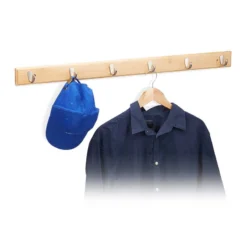 1x Porte-manteaux Patères 6 Crochets -Promos Déco Vestiaire Boutique e8aa52a17ea6445bb8fa1c7cd5560d76