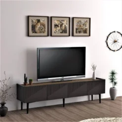 Meuble TV Oppdal à 2 Portes -Promos Déco Vestiaire Boutique eab9da209d07426d96f6b1fd5ba14c85