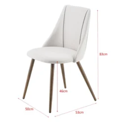 Lot De 2 Chaises Danzig Salle à Manger -Promos Déco Vestiaire Boutique ed2f9621b6e54dd5b8a14b43194ade7e