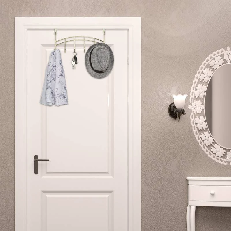 Patères De Porte Avec 6 Crochets 10 Patères De Porte Avec 6 Crochets – Image 10