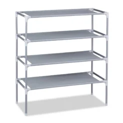 Étagère à Chaussures 4 Niveaux -Promos Déco Vestiaire Boutique f0047e51c33d4fc38b39f948a1a8587a