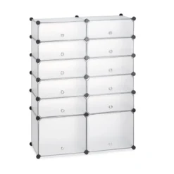 Meuble à Chaussures En Plastique 12