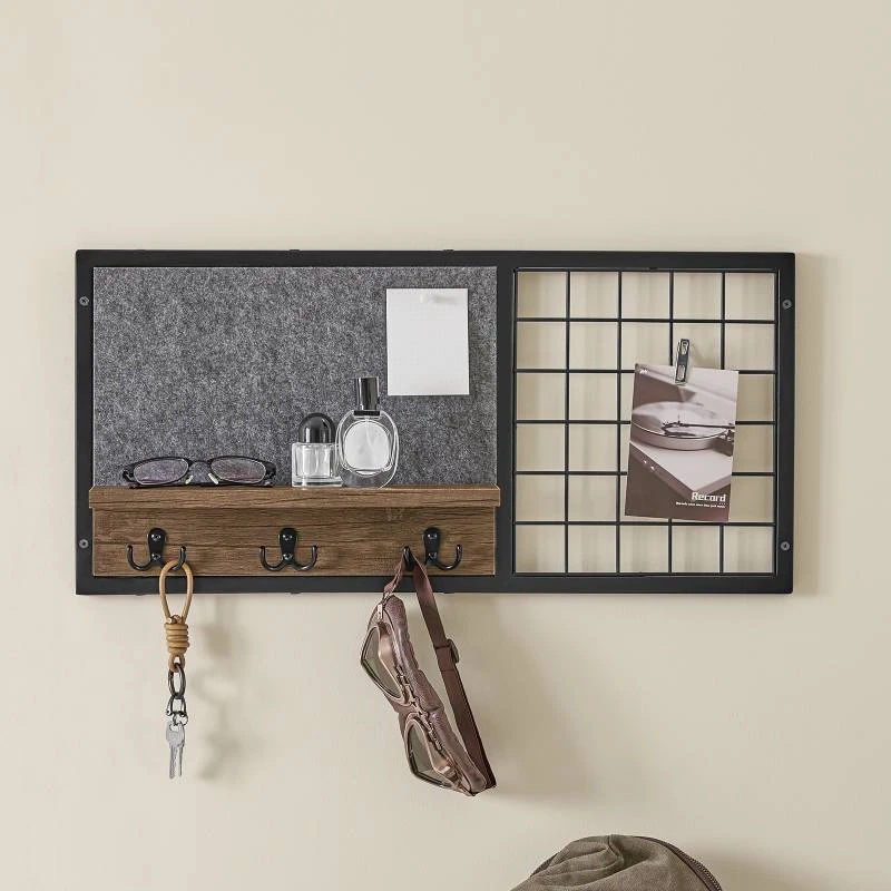 Étagère Murale Avec Tableau Mémo FHK20-N 2 Étagère Murale Avec Tableau Mémo FHK20-N – Image 2