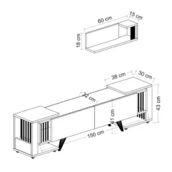 Meuble TV Glostrup -Promos Déco Vestiaire Boutique f2518cfb327248a19132bdc01ab09ea7