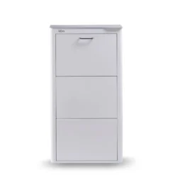 Meuble à Chaussures KIBO 3 Compartiments -Promos Déco Vestiaire Boutique f4b33f297f4b491eb60b4fcfea39b744