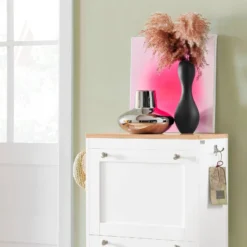 Meuble à Chaussures FSR144-WN -Promos Déco Vestiaire Boutique f73a31e7751a4fb98e96650e19ccaac8