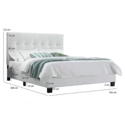 Lit 140 X 190 Cm + Sommier - PANDORA 24 Lit 140 X 190 Cm + Sommier - PANDORA -Promos Déco Vestiaire Boutique f91ab4262aa34119a1171eafee65f1c4