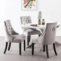 4 Chaises De Salle à Manger Windsor -Promos Déco Vestiaire Boutique f9bbb105efc948e58f59bac1132bcfae