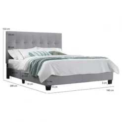 Lit 140 X 190 Cm + Sommier - PANDORA 29 Lit 140 X 190 Cm + Sommier - PANDORA -Promos Déco Vestiaire Boutique fb2fb80202d745e2869d26ae34d7f11b