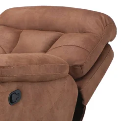 Fauteuil Relax Hankey -Promos Déco Vestiaire Boutique fernsehsessel hankey mit relaxfunktion microfaser hellbraun 3861152