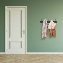 Portemanteau Mural à 5 Crochets Noir -Promos Déco Vestiaire Boutique ff242d9cc7074a4d853faf8797c5831e