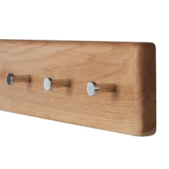 Porte-manteau Mural Anamur III -Promos Déco Vestiaire Boutique garderobenleiste anamur wildeiche massiv 4764972