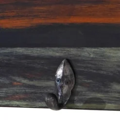 Panneau Porte-manteaux Goa -Promos Déco Vestiaire Boutique garderobenpaneel goa akazie mango teilmassiv mehrfarbig 4998032