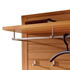 Porte-manteaux Mural Nature Star II -Promos Déco Vestiaire Boutique garderobenpaneel naturestar ii kernbuche teilmassiv 1428580