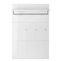 Panneau Porte-manteaux Viveiro I -Promos Déco Vestiaire Boutique garderobenpaneel repulse weiss 4392520