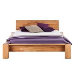 Lit En Bois Massif LeeWOOD -Promos Déco Vestiaire Boutique massivholzbett apollon buche massiv geoelt 1416301