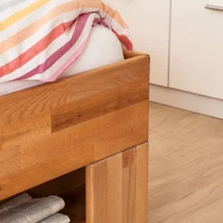 Lit EosWOOD (avec Tiroirs) -Promos Déco Vestiaire Boutique massivholzbett eoswood inklusive 4 bettkaesten kernbuche massiv 534132