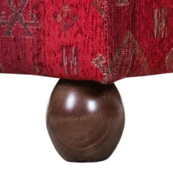 Fauteuil à Oreilles Isabelle -Promos Déco Vestiaire Boutique ohrensessel isabelle webstoff rot 1013290