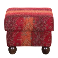 Fauteuil à Oreilles Isabelle -Promos Déco Vestiaire Boutique ohrensessel isabelle webstoff rot 1013310