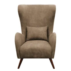 Fauteuil à Oreilles Madame Lebon II -Promos Déco Vestiaire Boutique ohrensessel madame lebon ii microfaser latte macchiato 4263576