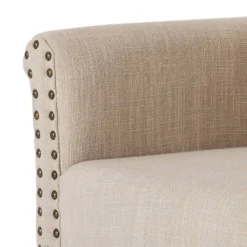 Chaise Madison -Promos Déco Vestiaire Boutique ohrensessel madison webstoff beige 311927