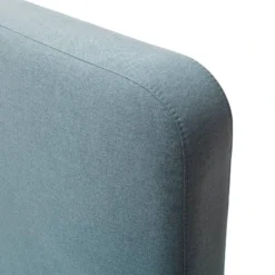 Lit Capitonné Mattis -Promos Déco Vestiaire Boutique polsterbett mattis webstoff eiche massiv eisblau eiche 160 x 200cm 5192864