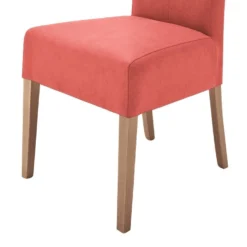 Lot De 2 Chaises Capitonnées Alessia II -Promos Déco Vestiaire Boutique polsterstuhl alessia ii 2er set kunstleder rot eiche 1940574