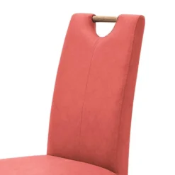 Lot De 2 Chaises Capitonnées Alessia II -Promos Déco Vestiaire Boutique polsterstuhl alessia ii 2er set kunstleder rot eiche 1940578
