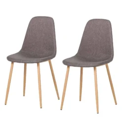 Chaise Capitonnée Iskmo III 30 Chaise Capitonnée Iskmo III -Promos Déco Vestiaire Boutique polsterstuhl iskmo iii 2er set webstoff grau 4206900