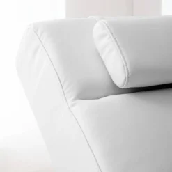 Chaise Longue De Relaxation Califfo -Promos Déco Vestiaire Boutique relaxliege califfo kunstleder weiss 4904576